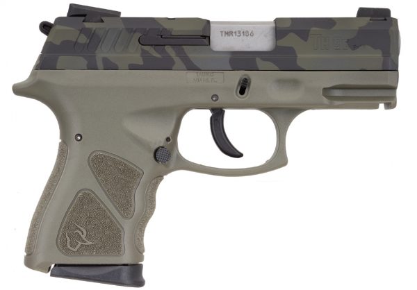 Taurus Th9 9Mm Camo/Odg 4.3″ 17+1 Ms 1-Th9041O-Lbc | Manual Safety 1 Th9C031O Lbc