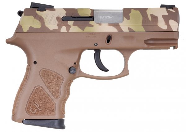 Taurus Th9 Compact 9Mm Camo/Tan 17+1 1-Th9C031B-Lfc|Safety|3.5″ Bbl 1 Th9C031B Lbc