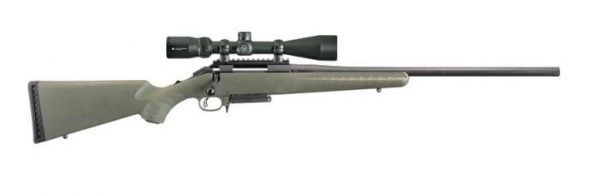 Ruger Amer Predator 308Win Scope 3Rd 26954|Moss Green|Vortex Scope 26954