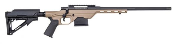 Mossberg Mvp Lc 7.62 Bl/Tan 18.5″ 10+1 Tan Chassis/Blk Magpul Access 28017