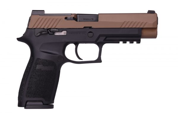 Sig Sauer Inc. P320 M17 9Mm Coy/Blk 17+1 Sfty 320F-9-T-M17-Ms|Manual Safety 320F 9 T M17 Ms