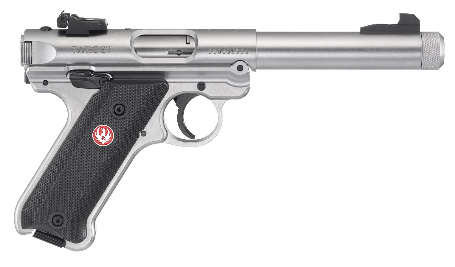 Ruger Mkiv Target 22Lr 5.5″ Ss Tb 40126 | Bull Bbl | (2) Mags 40126