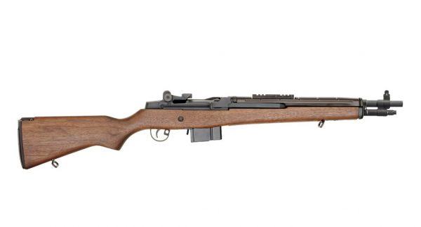 Springfield Armory M1A Scout Sqd 308 18″ Non-Thrd Walnut Stock|Non-Threaded Bbl Aa9122Nt