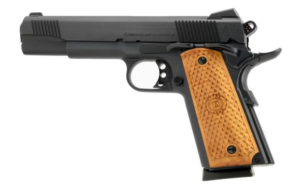 Metroarms/Rsa Enterprise Inc Gov Ii 1911 9Mm Blue 9+1 Novak Rear Sgt/Check Wood Grip Ac9G2B