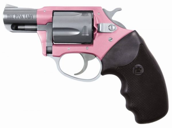 Charter Arms Pink Lady 38Spc Pink/Ss 2″ 5Rd Rubber Grips / 5-Shot Ch53830