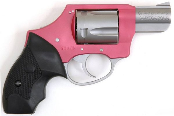 Charter Arms Charter Pink Lady 38Spc 2″ Dao Rubber Grips / Dao / 5-Shot Ch53831