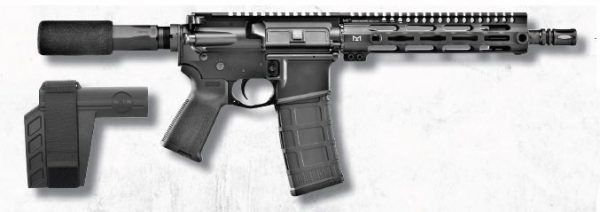 Fn Fn15 Pistol 5.56Mm 10.5″ Brace 30+1|Buffer Tube Kit W/Brace Fn36322
