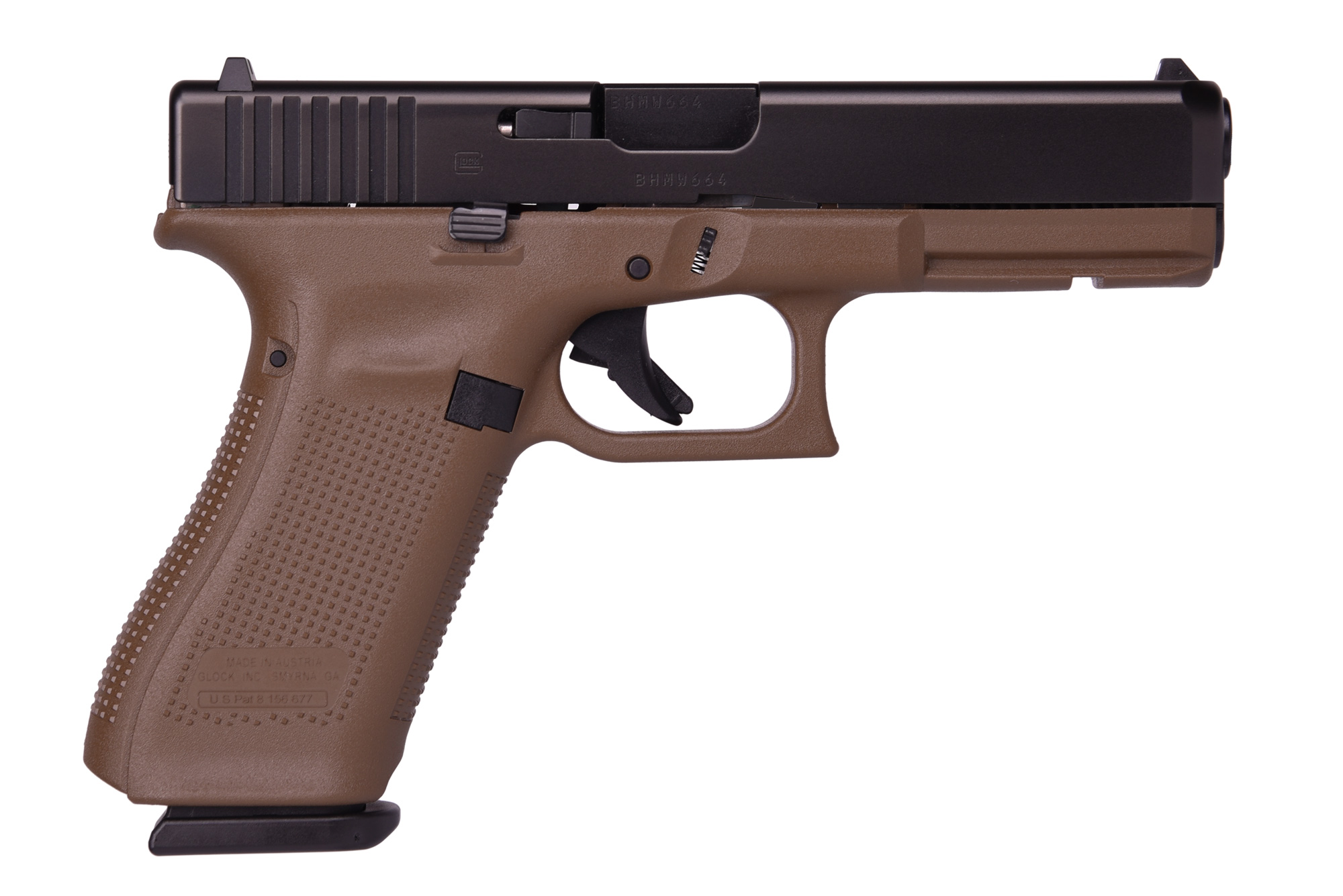 Glock G17 G5 Fde 9Mm 10+1 4.49″ Fs 3-10Rd Mags | Accessory Rail Glpa1750203De