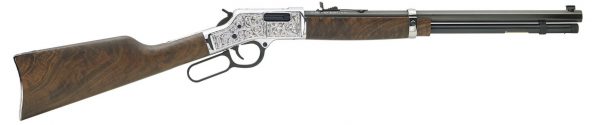 Henry Repeating Arms Big Boy Silver Dlx Engvd 44Mag Silver Deluxe Engraved H006Sd