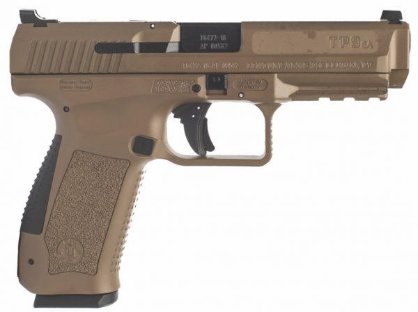 Canik / Century Arms Inc. Canik Tp9Sa Mod2 9Mm Fde 18+1 Full Accessory Pack Hg4542D N