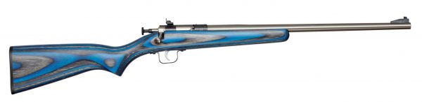 Keystone Sporting Arms Crickett 22Lr Ss/Blue Lam Single-Shot|Stainless Barrel Ksa2223 Scaled