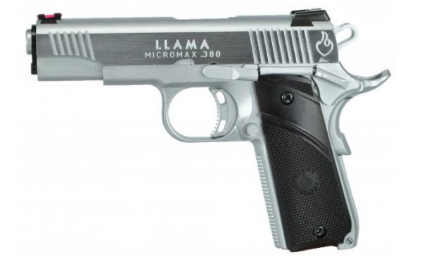 Llama Llama Micro-Max 380Acp Chrome 7+1 | Hard Chrome | 2 Mags Lmm380C