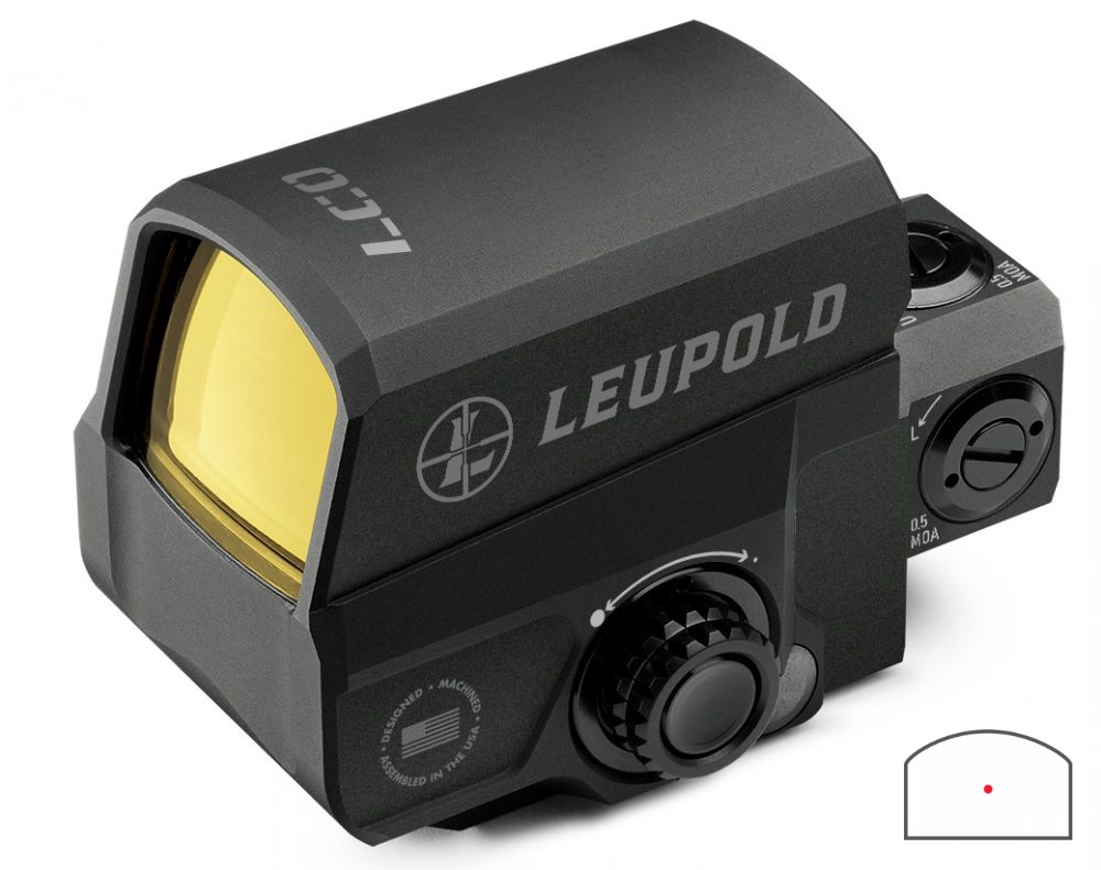 Leupold Lco Red Dot 1 Moa Dot Matte Leupold Carbine Optic|Mte Blk Lp119691