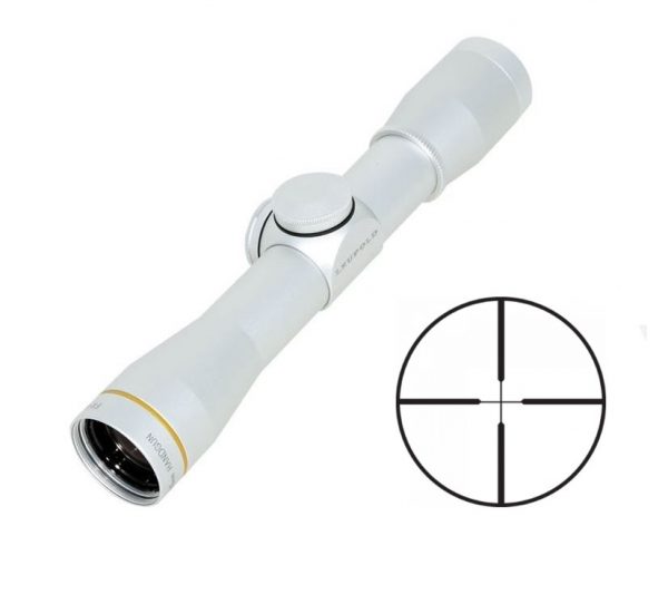 Leupold Fx-Ii Handgun 4X28 Dplx Silver Duplex Reticle | Matte Silver Lp58760