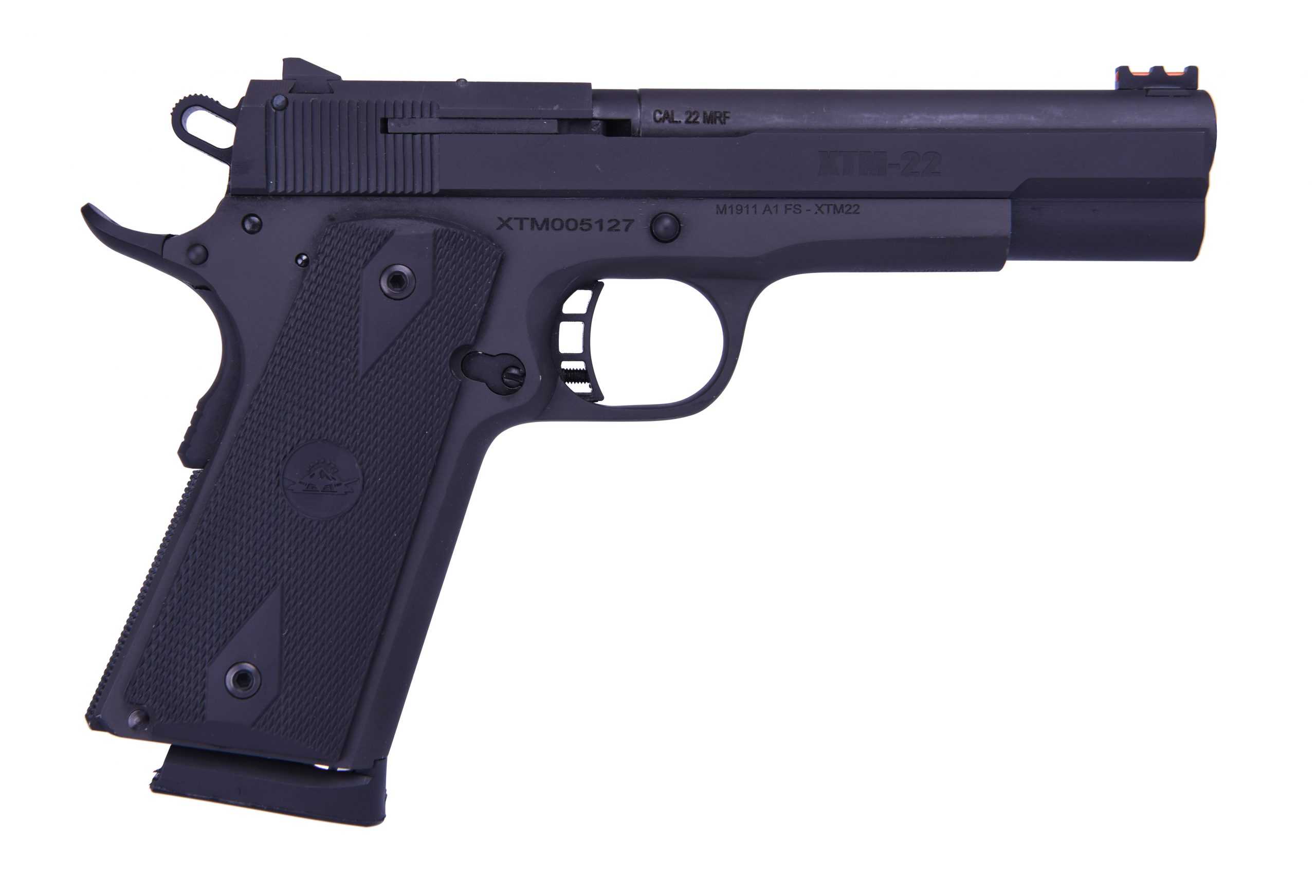 Acp / Apintl M1911-A1 Xt22 Magnum 22Mag 5″ Upswept Beavertail/Fixed Sgts Ri51996 Scaled