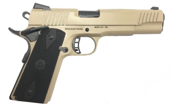 Rock Island Armory M1911-A1 Fs Tact 45Acp Fde Flat Dark Earth Cerakote Ri56415