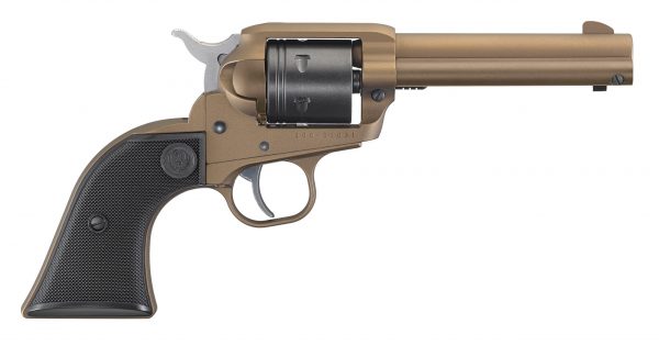 Ruger Wrangler 22Lr Brnz/Sy 4.6″ 6Sh 2004|Bronze Cerakote|Fixed Sgt Ru2004 Scaled