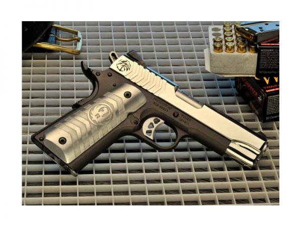 Ruger Sr1911Nsw Cmdr 9Mm Ss 4.25″ 6743 | 1 Of 500 | Nsf Logo Ru6743