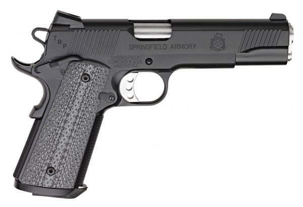 Springfield Armory 1911 45 Trp Service Blk Ns 5″ Bbl / Full Size Grip 7+1 Sfpc9108L18