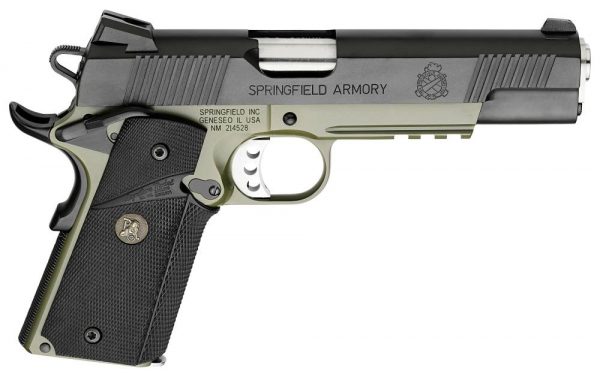 Springfield Armory 1911 45Acp Loaded Oper Mc 5″ Pachmayr Grips|Lo-Pro Sgts Sfpx9105Ml18