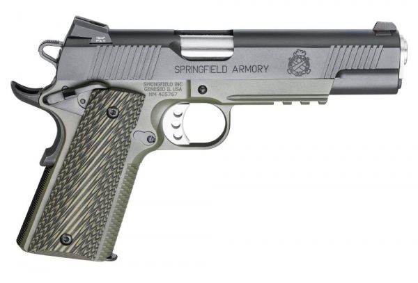 Springfield Armory 1911 45Acp Loaded Oper Odg 5″ G10 Grips Sfpx9110Ml18
