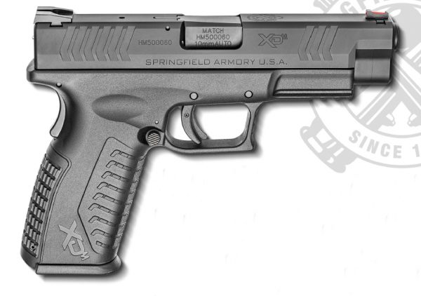 Springfield Armory Xdm 10Mm Black 4.5″ 15+1 As Fiber Optic Front Sight Sfxdm94510Bhce