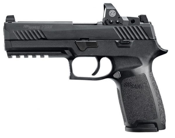 Sig Sauer P320 Full 9Mm Nit 17+1 Romeo1# 320F-9-B-Rx Si320F9Brx