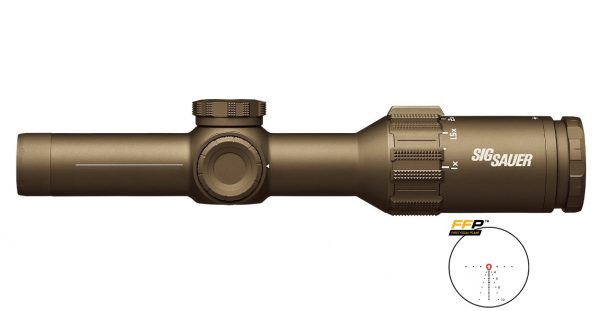 Sig Sauer Tango6T 1-6X24 30Mm 7.62 Fde Sdmr Extended Range Reticle Sisot61234