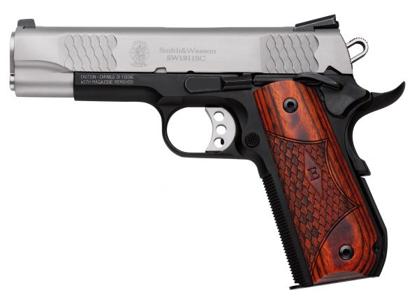 Smith And Wesson Sw1911Sc 45A 4.25″ Ss Ns E-Ser 108485 E-Series/Scandium Frame Sm108485