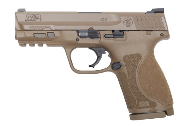 Smith &Amp; Wesson M&Amp;P9 M2.0 Cmpt 9Mm Fde 4″ 15+1 12458 | Compact | No Safety Sm12458