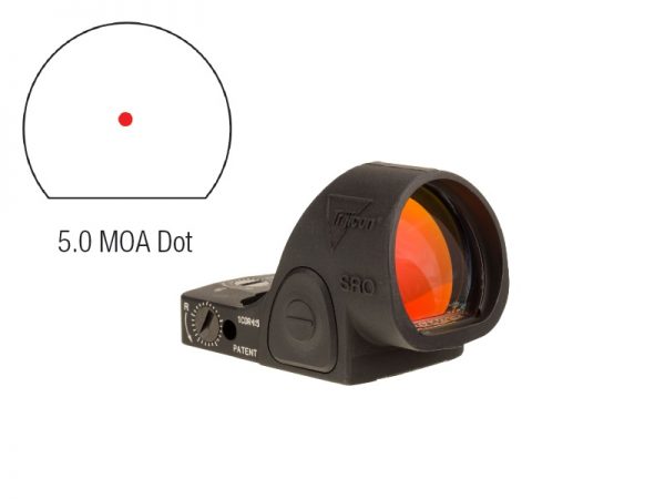 Trijicon Sro Adj Sight Led 5Moa Red Sro3-C-2500003| Adj Red Dot Sro5