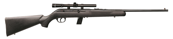 Savage Arms 64 Semi-Auto 22Lr Bl/Syn Pkg 40000 | 4X15 Scope Package Sv64Fxp