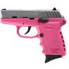 Sccy Industries Cpx-2 9Mm Ss/Pink 10+1 Pink Polymer Frame|No Safety Sycpx 2Ttpk