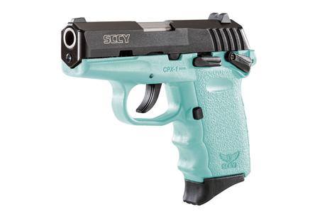 Sccy Industries Cpx-3 380Acp Blk/Blue 10+1 Blue Polymer Frame|No Safety Sycpx 3Cbsb