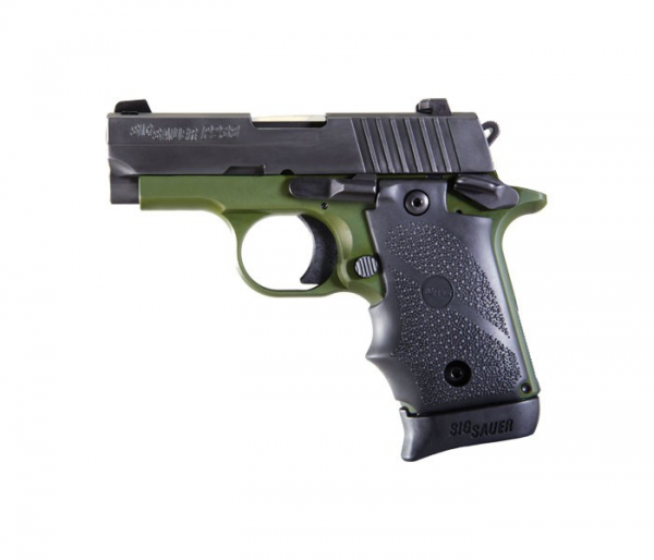 Sig Sauer Inc. P238 Army 380Acp Nit/Grn Slite 238-380-Agf Sigtalop238Armygreen