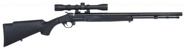 Traditions Buckstalker 50Cal Blk/Syn Pkg 3-9X40 Duplex Scope Tdr5 72003540 Scaled