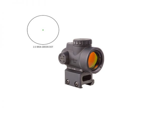 Trijicon Mro 1X25 2.0 Moa Ill Gn Fcw Mt Mro-C-2200030 | Green Dot Trmroc2200030