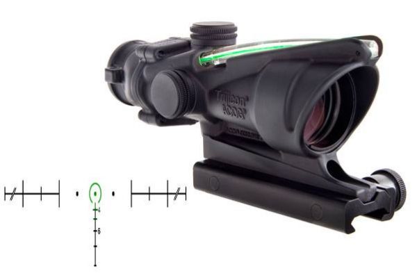 Trijicon Acog 4X32 .223 Bac Hs/Dot Grn Ta31H-G | Ta51 Mount Trta31Hg