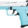 Walther Arms Pk380 380Acp Nickel/Angel Blue Wa5050325