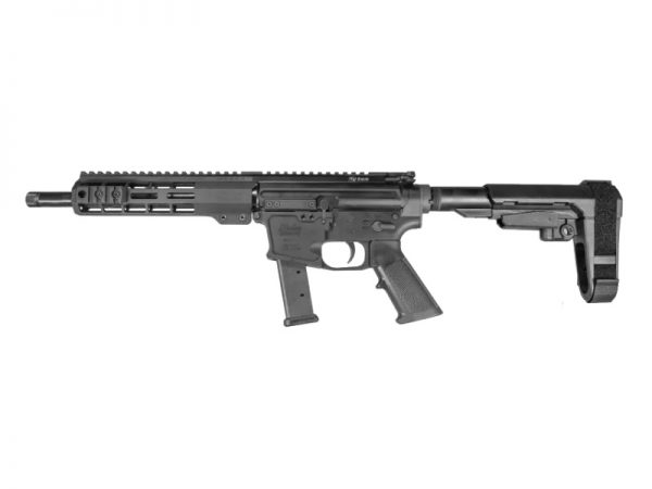 Windham Weaponry Gmc Pistol 9Mm 9″ Blk Psb 17+1 Sb Tactical Brace Wwrp9Sfs 9Mm