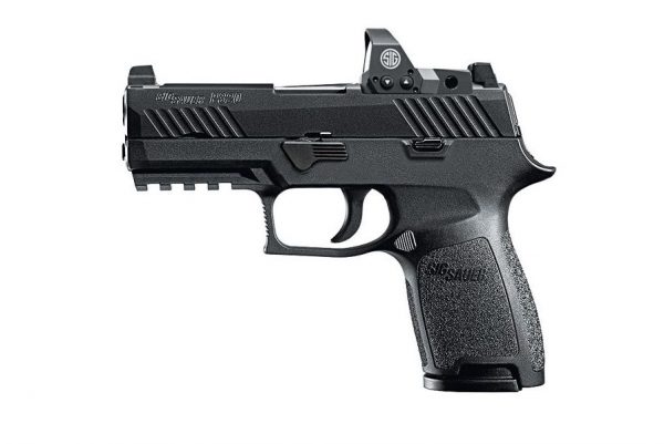 Sig Sauer P320 Cpct 9Mm Nit Romeo1 15+1# 320C-9-Bss-Rx|Mini Reflex Sght