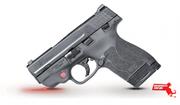 Smith &Amp; Wesson M&Amp;P9 Shield M2.0 9Mm Rd Lsr Ma 12468|Ct Red Laser|Mass Comply Sm12468