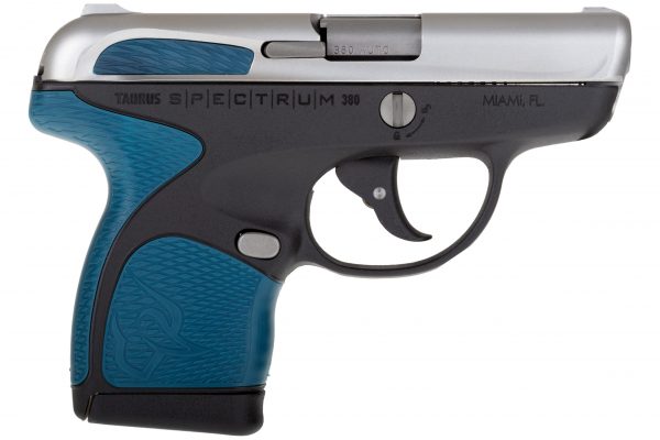 Taurus Spectrum 380Acp Ss/Blk/Indigo 1007039111|Indigo Blue Accents Ta1007039111 Scaled