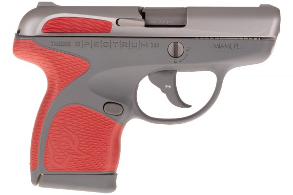 Taurus Spectrum 380Acp Ss/Blk/Red 1007039206 | Torch Red Accents Ta1007039206