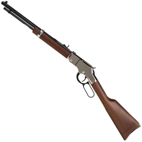Henry Golden Boy Silver Compact Blued/Nickel Plated Lever Action Rifle - 22 Long Rifle Henry Golden Boy Silver Bluednickel Plated Lever Action Rifle 22 Long Rifle 1638580 2