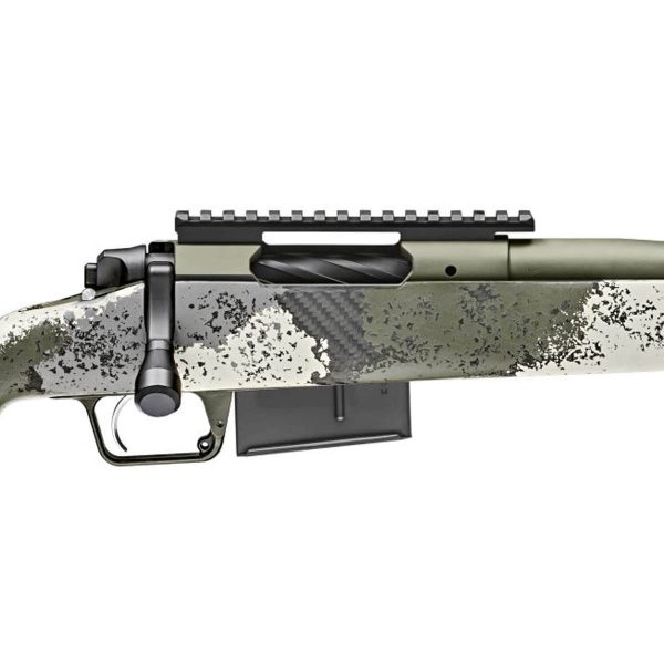 Springfield Armory Model 2020 Waypoint Carbon Fiber/Evergreen Camo Bolt Action Rifle - 6.5 Prc - 24In Springfield Armory Model 2020 Waypoint Adjustable Wcarbon Fiber Barrel Evergreen Camo Bolt Action Rifle 65 Prc 24In 1671891 2