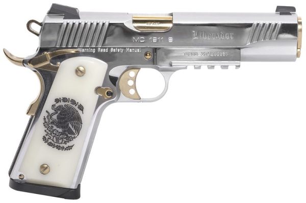 Eaa Corp Girsan Regard S Liberador 2 Chrome .45 Acp 5&Quot; Barrel 8-Rounds Eaa Corp Girsan Regard S Liberaore 2 391057 741566907173