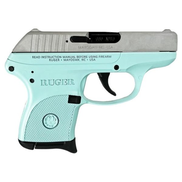 Ruger Lcp Tiffany Blue / Silver .380 Acp 2.75&Quot; Barrel 6-Rounds Ruger Lcp 3701Tfcss 688099403416