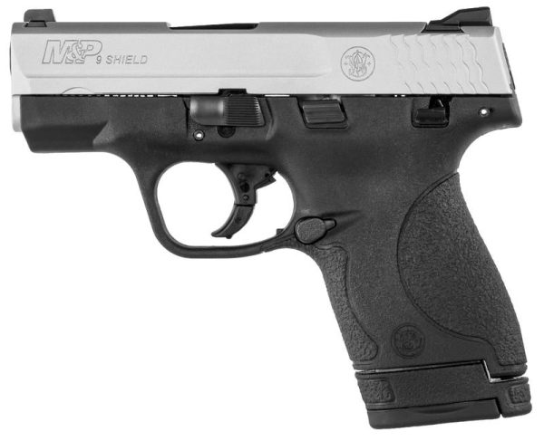 Smith And Wesson M&Amp;P9 Shield Satin Aluminum/ Black 9Mm 3.1&Quot; Barrel 7-Rounds Smith And Wesson M P9 Shield 13219 022188882476