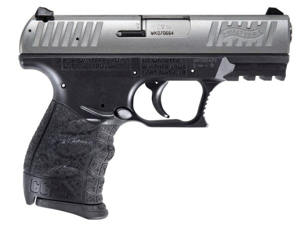 Walther Ccp M2+ Carry Black / Silver 9Mm 3.54&Quot; Barrel 8-Rounds Walther Ccp M2 5083501 723364220739